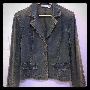 Newport News rustic Jean jacket